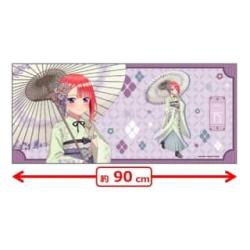【中野二乃】五等分の花嫁　大判ラバーマット レトロモダン