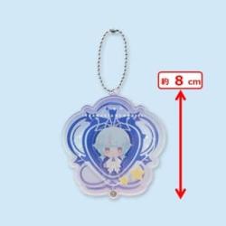 【クラークステラ】フラガリアメモリーズ　カスタムアクリルキーホルダー～ブルーブーケ～