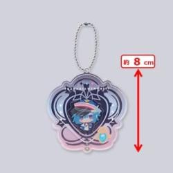 【タッサム】フラガリアメモリーズ　カスタムアクリルキーホルダー～ノワールブーケ～