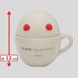 【機械生命体（赤目）】NieR:Automata Ver1.1a　蓋付きマグカップ