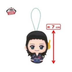 【ニコ・ロビン】ワンピース　みにぬいぐるみエッグヘッド～ルフィギア5・チョッパー・ロビン・フランキー～
