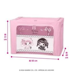 マイメロディ♡クロミ　月夜のメロクロ窓付き収納ボックス