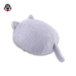 【グレー】しっぽ付きクッション