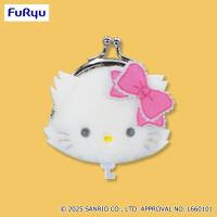 【チャーミーキティ】サンリオキャラクターズ ミルキーボアフェイスがま口ポーチ