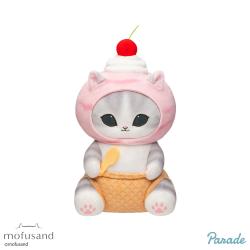 【ストロベリー】mofusand アイスにゃんBIGぬいぐるみ