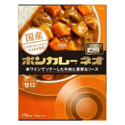大塚食品 ボンカレーネオ バターのコク 甘口 200g 【2026/7/31】