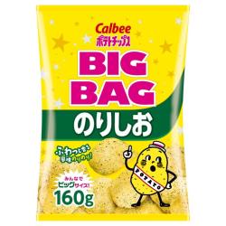 カルビー ビッグバッグ ポテトチップス のりしお 160g【2026/02/28】