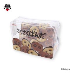 【チョコビスケット柄】さくさくぱんだ クリアポーチ【当社限定】