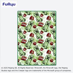 マインクラフト 大きな毛布:クリーパー