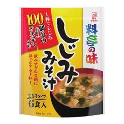 マルコメ 料亭の味 しじみみそ汁 6食入【2026/02/25】