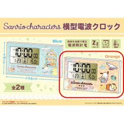 【Orange】サンリオキャラクターズ 横型電波クロック