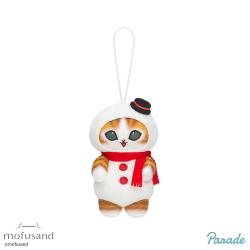 【スノーマン】mofusand クリスマスにゃんマスコット