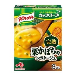 【完熟栗かぼちゃのポタージュ】クノール カップスープ【2026/09/30】