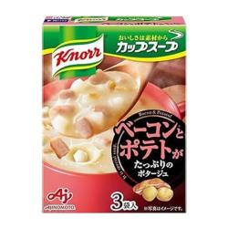 【ベーコンとポテトがたっぷりのポタージュ】クノール カップスープ【2026/09/30】