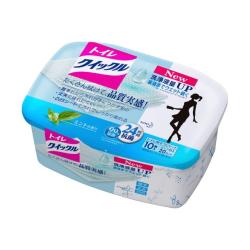 トイレクイックル 容器入り/10枚