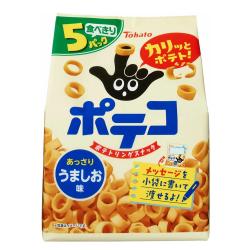 東ハト5パック ポテコあっさりうましお味【2026/08/21】