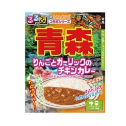 るるぶ×HACHI 青森 りんごとガーリックのチキンカレー【2028/01/20】