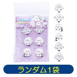 ぽてもちシマエナガ デコレーションシール 6個入り ※景品説明有り