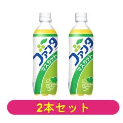 【2本セット】ファンタマスカット 490ml【2026/10/17】